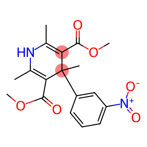 1,4-Dihydro-2,4,6-trimethyl-4-(3-nitrophenyl)pyridine-3,5-dicarboxylic acid dimethyl ester