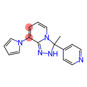 2,3-Dihydro-3-methyl-3-(4-pyridyl)-8-(1H-pyrrol-1-yl)-1,2,4-triazolo[4,3-a]pyridine