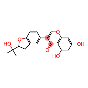 3-[[2,3-Dihydro-2-(1-hydroxy-1-methylethyl)benzofuran]-5-yl]-5,7-dihydroxy-4H-1-benzopyran-4-one