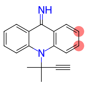 9,10-Dihydro-10-(1,1-dimethyl-2-propynyl)acridin-9-imine