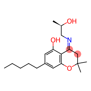 3,4-Dihydro-2,2-dimethyl-4-[[(R)-2-hydroxypropyl]imino]-7-pentyl-2H-1-benzopyran-5-ol