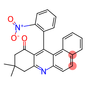 8,9-Dihydro-9,9-dimethyl-12-(2-nitrophenyl)benz[a]acridin-11(10H)-one