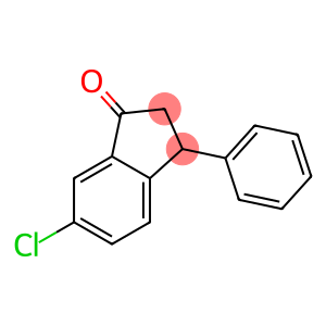 2,3-Dihydro-6-chloro-3-(phenyl)-1H-inden-1-one