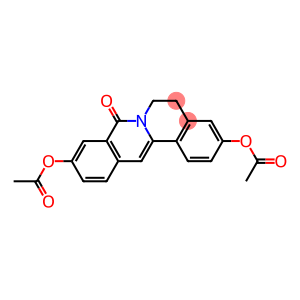 5,6-Dihydro-3,10-diacetoxy-8H-dibenzo[a,g]quinolizin-8-one