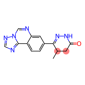 4,5-Dihydro-5-methyl-6-[[1,2,4]triazolo[1,5-c]quinazolin-8-yl]pyridazin-3(2H)-one