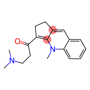 1,2-Dihydro-3-(3-dimethylaminopropionyl)-4-methyl-4H-cyclopenta[b]quinoline