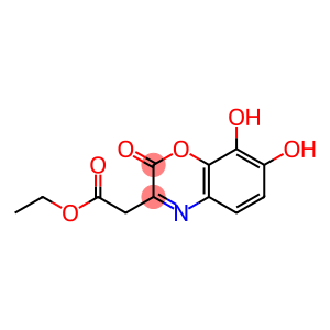 7,8-Dihydroxy-2-oxo-2H-1,4-benzoxazine-3-acetic acid ethyl ester