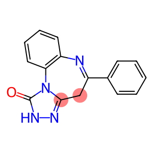 2,4-Dihydro-5-(phenyl)-1H-[1,2,4]triazolo[4,3-a][1,5]benzodiazepin-1-one
