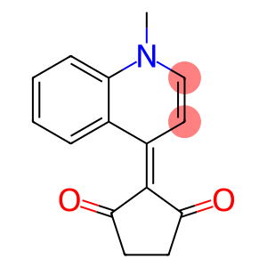 1,4-Dihydro-1-methyl-4-(2,5-dioxocyclopentylidene)quinoline