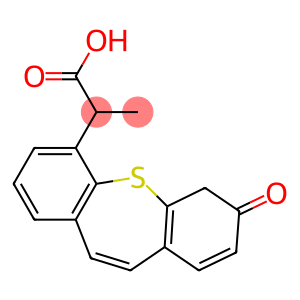 2-[(6,7-Dihydro-7-oxodibenzo[b,f]thiepin)-4-yl]propionic acid