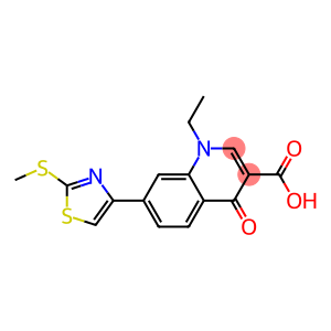 1,4-Dihydro-1-ethyl-4-oxo-7-[2-(methylthio)thiazol-4-yl]quinoline-3-carboxylic acid