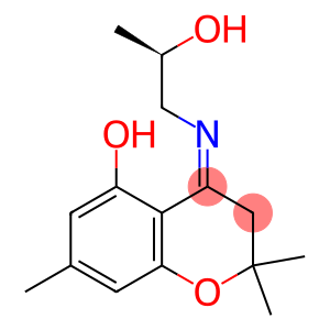3,4-Dihydro-4-[[(R)-2-hydroxypropyl]imino]-2,2,7-trimethyl-2H-1-benzopyran-5-ol