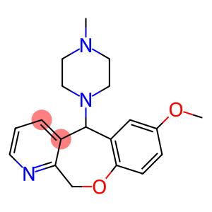 5,11-Dihydro-5-(4-methyl-1-piperazinyl)-7-methoxy[1]benzoxepino[3,4-b]pyridine