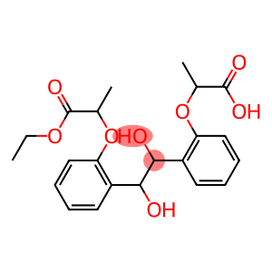 2,2'-[(1,2-Dihydroxyethylene)bis(2,1-phenyleneoxy)]bis(propanoic acid ethyl) ester