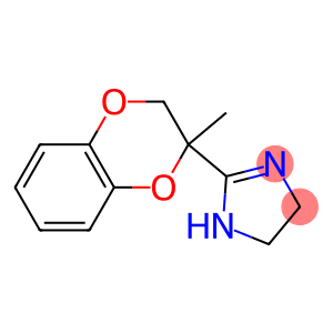 2-[(2,3-Dihydro-2-methyl-1,4-benzodioxin)-2-yl]-4,5-dihydro-1H-imidazole