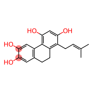 9,10-Dihydro-8-(3-methyl-2-butenyl)phenanthrene-2,3,5,7-tetrol