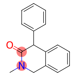 1,4-Dihydro-2-methyl-4-(phenyl)isoquinolin-3(2H)-one