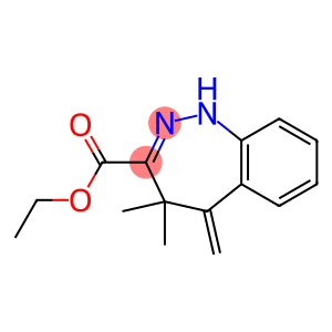 4,5-Dihydro-4,4-dimethyl-5-methylene-1H-1,2-benzodiazepine-3-carboxylic acid ethyl ester