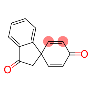 2',3'-Dihydrospiro[cyclohexa-2,5-diene-1,1'-[1H]indene]-3',4-dione