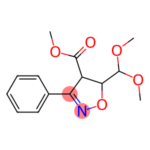 4,5-Dihydro-3-phenyl-5-(dimethoxymethyl)isoxazole-4-carboxylic acid methyl ester