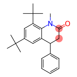 3,4-Dihydro-1-methyl-4-phenyl-6,8-ditert-butylquinolin-2(1H)-one