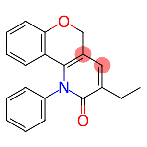 1,5-Dihydro-3-ethyl-1-phenyl-2H-[1]benzopyrano[4,3-b]pyridin-2-one