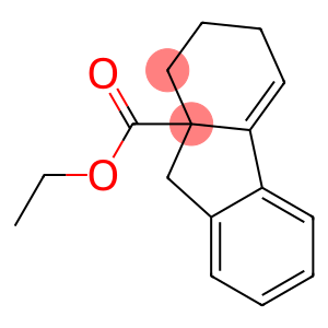 2,3-Dihydro-1H-fluorene-9a(9H)-carboxylic acid ethyl ester