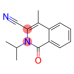 1,2-Dihydro-1-oxo-2-isopropyl-4-methylisoquinoline-3-carbonitrile