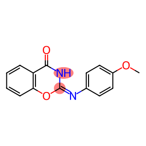 2,3-Dihydro-2-(4-methoxyphenylimino)-4H-1,3-benzoxazin-4-one