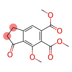 2,3-Dihydro-1-oxo-7-methoxy-1H-indene-5,6-dicarboxylic acid dimethyl ester