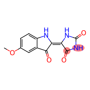5-[(2,3-Dihydro-5-methoxy-3-oxo-1H-indol)-2-ylidene]imidazolidine-2,4-dione