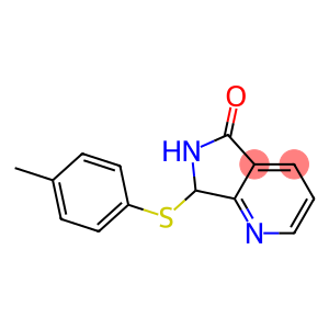 6,7-Dihydro-7-(4-methylphenylthio)-5H-pyrrolo[3,4-b]pyridin-5-one