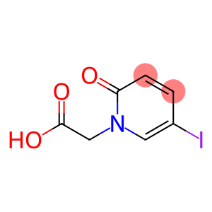 1,2-Dihydro-5-iodo-2-oxopyridine-1-acetic acid