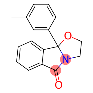 2,3-Dihydro-9b-(3-methylphenyl)oxazolo[2,3-a]isoindol-5(9bH)-one