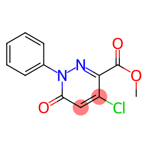 1,6-Dihydro-4-chloro-6-oxo-1-(phenyl)pyridazine-3-carboxylic acid methyl ester