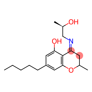 3,4-Dihydro-4-[[(R)-2-hydroxypropyl]imino]-2-methyl-7-pentyl-2H-1-benzopyran-5-ol