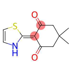 2-[(2,3-Dihydrothiazol)-2-ylidene]-5,5-dimethylcyclohexane-1,3-dione