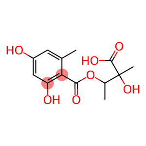 2,4-Dihydroxy-6-methylbenzoic acid (3-hydroxy-3-carboxybutan-2-yl) ester