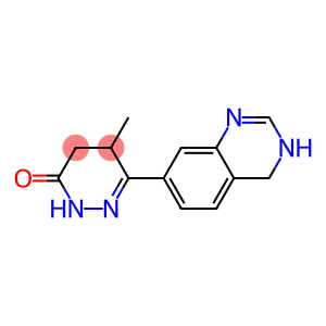 4,5-Dihydro-5-methyl-6-[(3,4-dihydroquinazolin)-7-yl]pyridazin-3(2H)-one