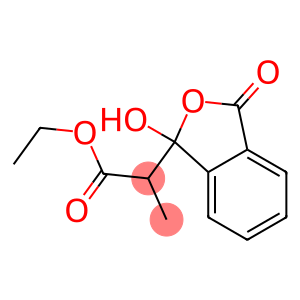 2-[(1,3-Dihydro-1-hydroxy-3-oxoisobenzofuran)-1-yl]propanoic acid ethyl ester