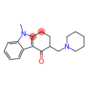 2,3-Dihydro-9-methyl-3-(piperidinomethyl)-9H-carbazol-4(1H)-one