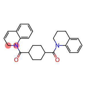 3,4-dihydro-1(2H)-quinolinyl{4-[3,4-dihydro-1(2H)-quinolinylcarbonyl]cyclohexyl}methanone