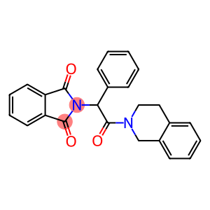 2-[2-(3,4-dihydro-2(1H)-isoquinolinyl)-2-oxo-1-phenylethyl]-1H-isoindole-1,3(2H)-dione