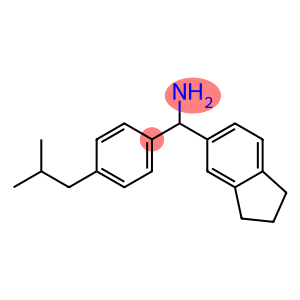 2,3-dihydro-1H-inden-5-yl[4-(2-methylpropyl)phenyl]methanamine