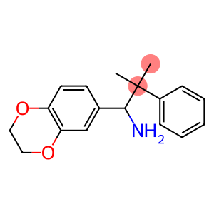 1-(2,3-dihydro-1,4-benzodioxin-6-yl)-2-methyl-2-phenylpropan-1-amine