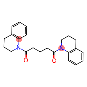 1-[5-(3,4-dihydro-1(2H)-quinolinyl)-5-oxopentanoyl]-1,2,3,4-tetrahydroquinoline