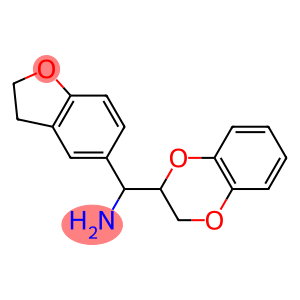 2,3-dihydro-1,4-benzodioxin-2-yl(2,3-dihydro-1-benzofuran-5-yl)methanamine