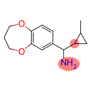 3,4-dihydro-2H-1,5-benzodioxepin-7-yl(2-methylcyclopropyl)methanamine