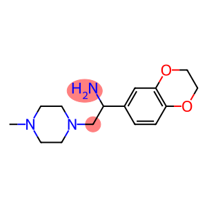 1-(2,3-dihydro-1,4-benzodioxin-6-yl)-2-(4-methylpiperazin-1-yl)ethanamine