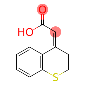 2-(3,4-dihydro-2H-1-benzothiopyran-4-ylidene)acetic acid